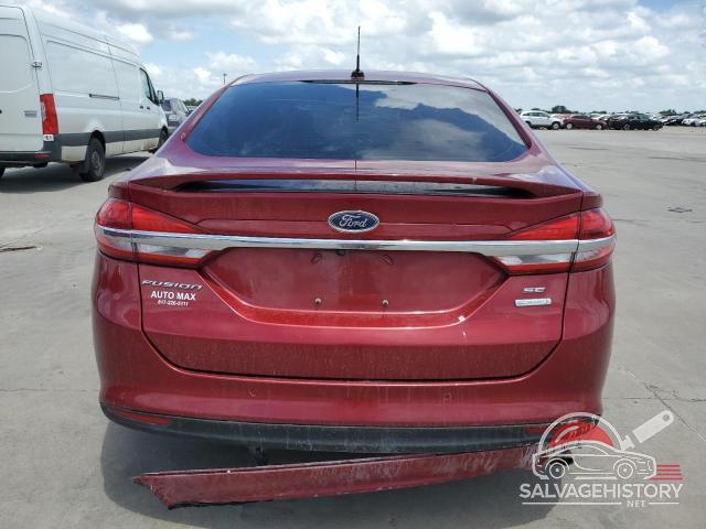 3FA6P0HDXJR240256 2018 FORD FUSION photo no. 6