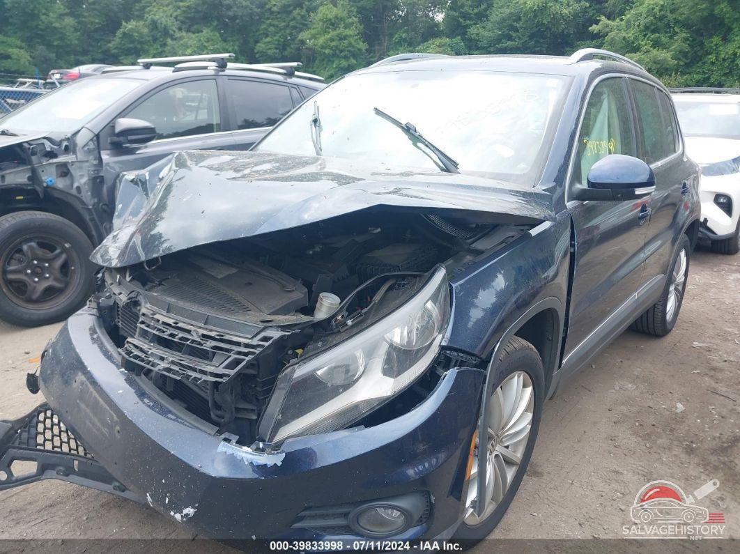 WVGBV3AX5EW561866 2014 VOLKSWAGEN TIGUAN photo no. 2