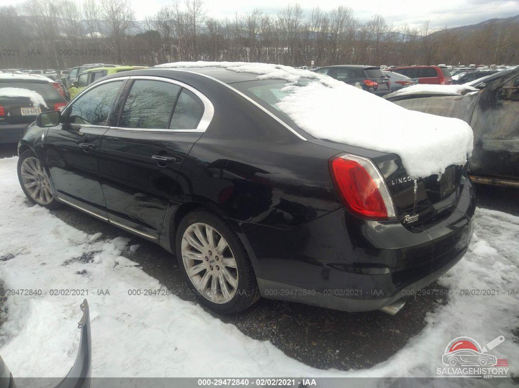1LNHL9DR9CG803985 2012 LINCOLN MKS photo no. 3