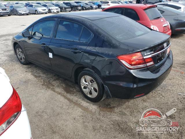 2HGFB2F54FH502664 2015 HONDA CIVIC photo no. 2