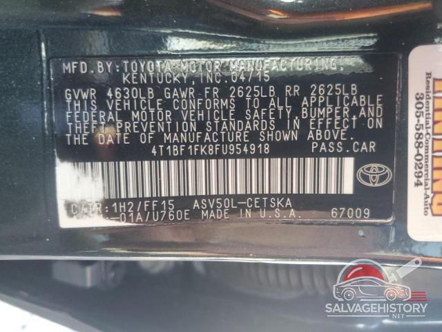 4T1BF1FK8FU954918 2015 TOYOTA CAMRY photo no. 13
