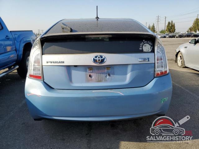 JTDKN3DP8E3054901 2014 TOYOTA PRIUS photo no. 6