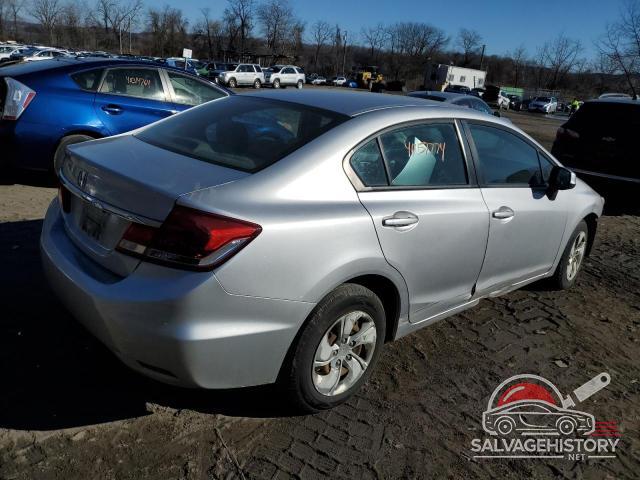 19XFB2F58DE252496 2013 HONDA CIVIC photo no. 3