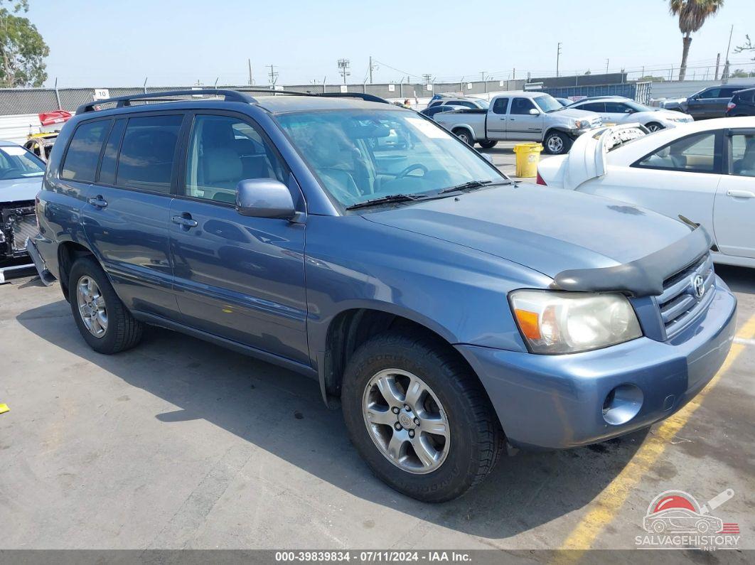 JTEEP21A760169960 2006 TOYOTA HIGHLANDER photo no. 18
