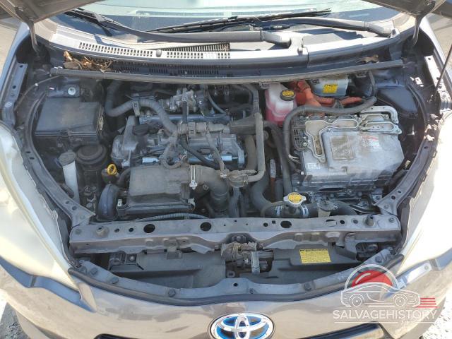 JTDKDTB36C1512916 2012 TOYOTA PRIUS photo no. 11