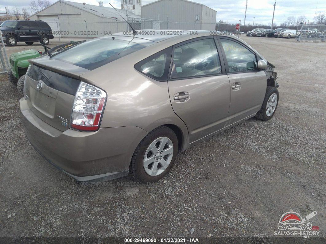 JTDKB20U483444803 2008 TOYOTA PRIUS photo no. 4