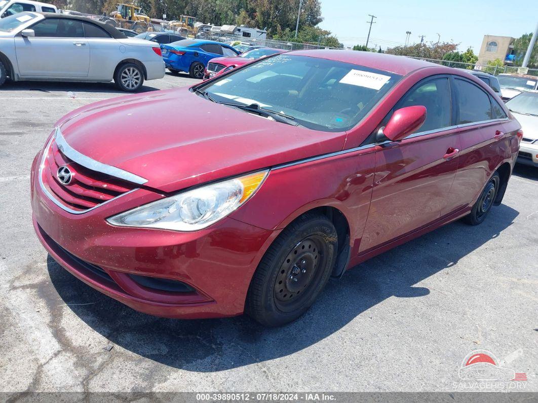 5NPEB4AC6CH336811 2012 HYUNDAI SONATA photo no. 2