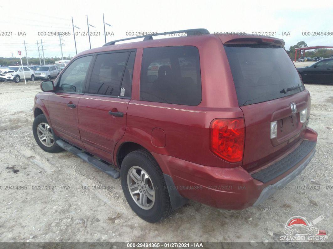 2HKYF18534H512545 2004 HONDA PILOT photo no. 3