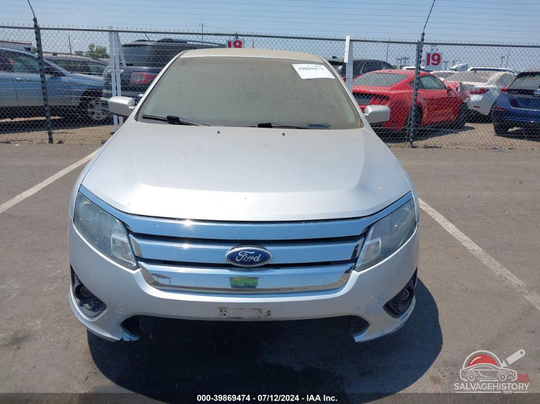 3FAHP0HA9BR135319 2011 FORD FUSION photo no. 6