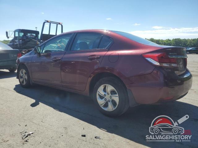 2HGFB2F55DH563423 2013 HONDA CIVIC photo no. 2