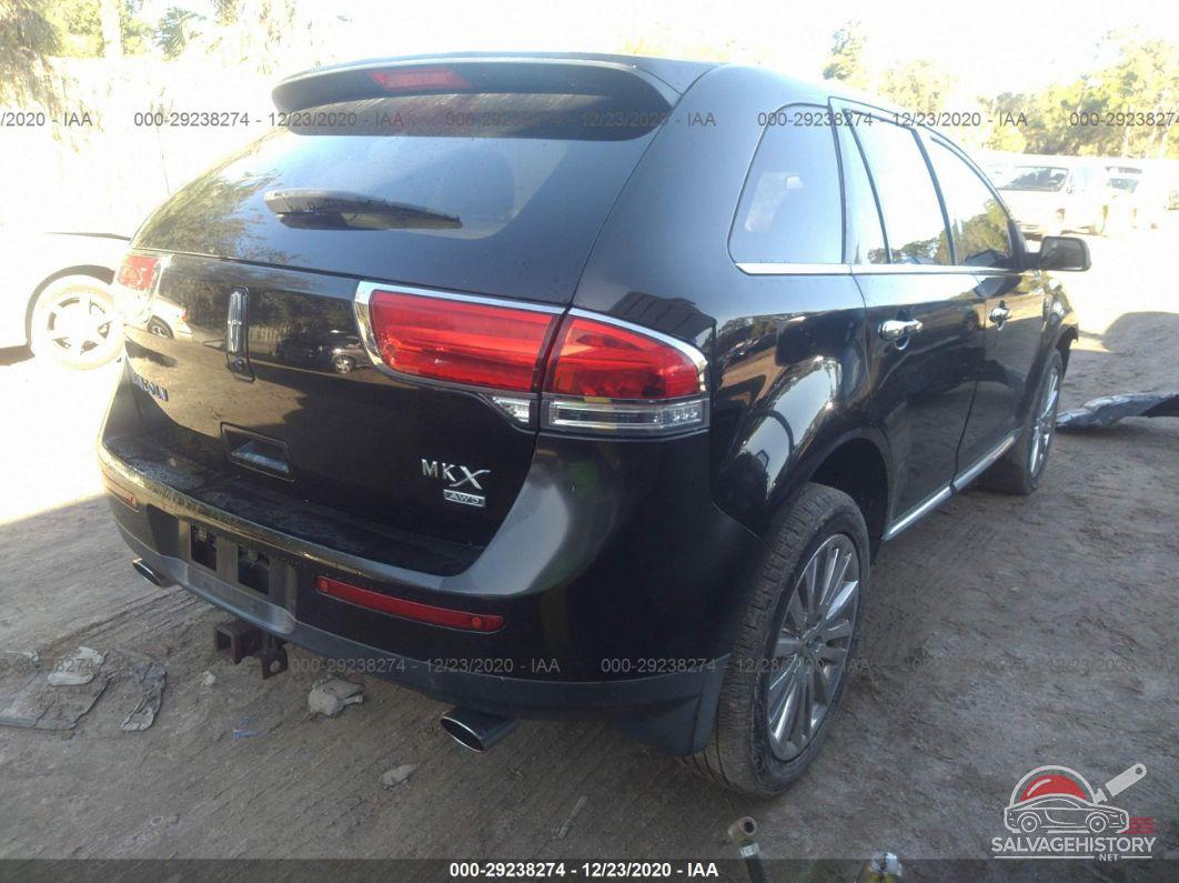 2LMDJ8JK4CBL18168 2012 LINCOLN MKX photo no. 4