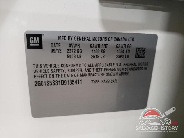2G61S5S31D9135411 2013 CADILLAC XTS photo no. 12
