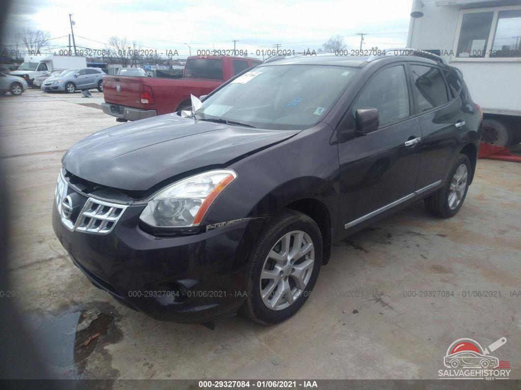 JN8AS5MVXDW128402 2013 NISSAN ROGUE photo no. 2
