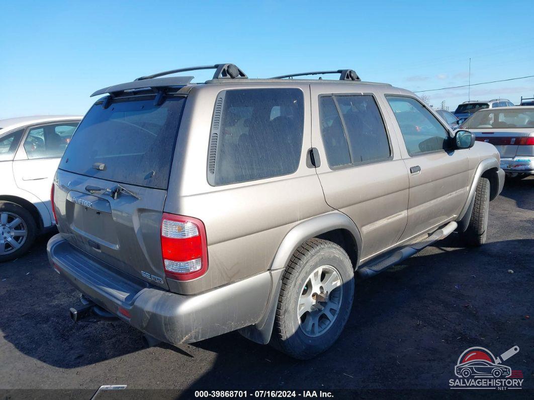 JN8DR09Y01W574083 2001 NISSAN PATHFINDER photo no. 4