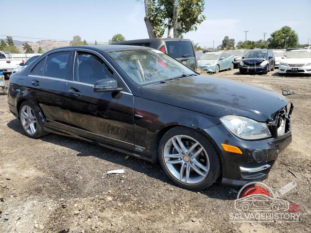 WDDGF4HB0CA729372 2012 MERCEDES-BENZ C-CLASS photo no. 4