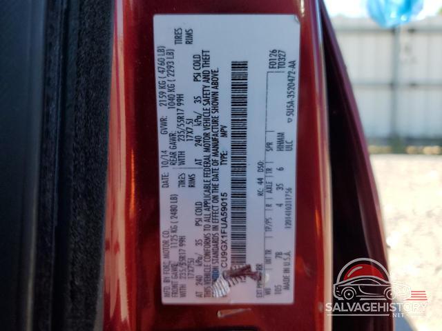1FMCU9GX1FUA59015 2015 FORD ESCAPE photo no. 13