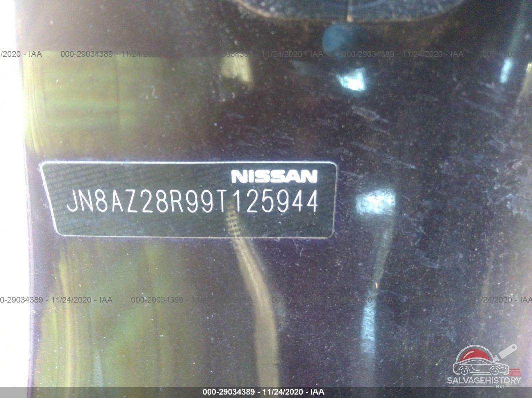 JN8AZ28R99T125944 2009 NISSAN CUBE photo no. 9