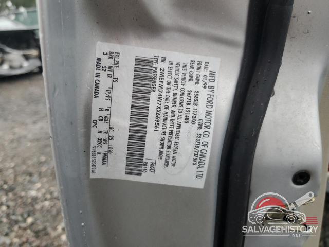 2MEFM74W7XX669561 1999 MERCURY GRMARQUIS photo no. 12