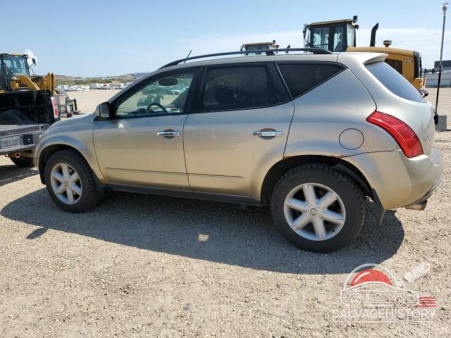 JN8AZ08W95W408654 2005 NISSAN MURANO photo no. 2