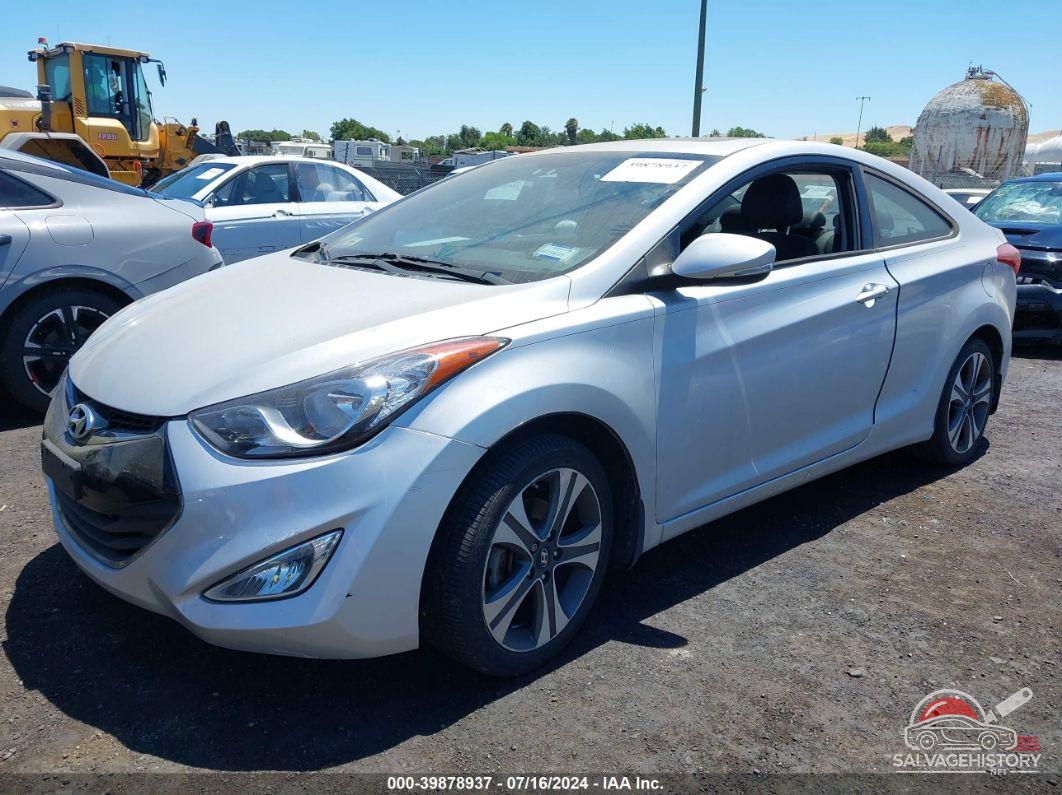 KMHDH6AE0DU006611 2013 HYUNDAI ELANTRA photo no. 2