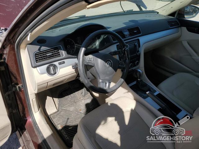 1VWBP7A36CC089756 2012 VOLKSWAGEN PASSAT photo no. 8