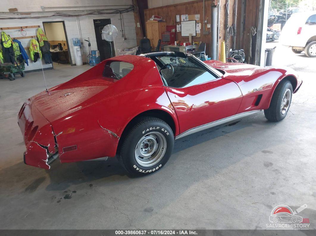 1Z37X6S406604 1976 CHEVROLET CORVETTE photo no. 4