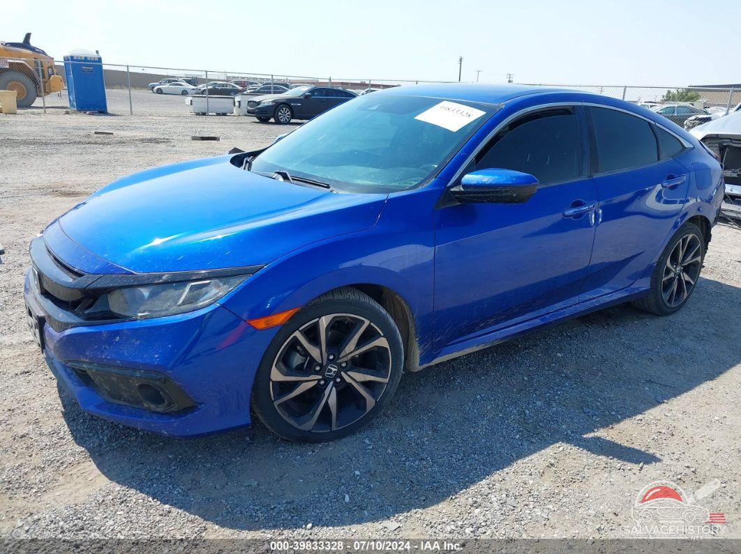2HGFC2F85KH520527 2019 HONDA CIVIC photo no. 2