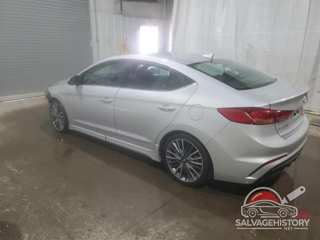 KMHD04LBXJU450203 2018 HYUNDAI ELANTRA photo no. 2