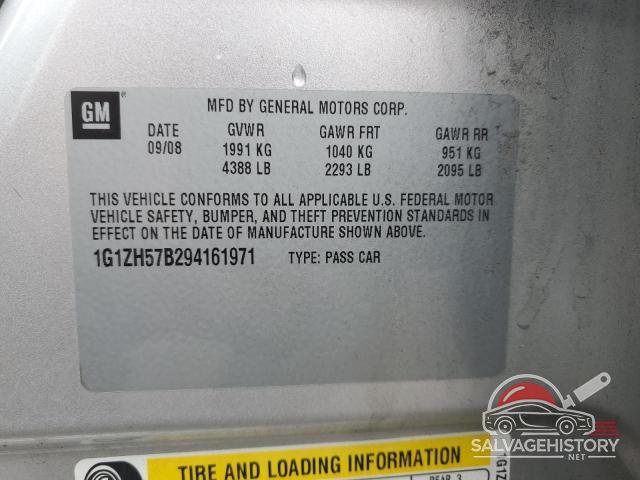 1G1ZH57B294161971 2009 CHEVROLET MALIBU photo no. 12