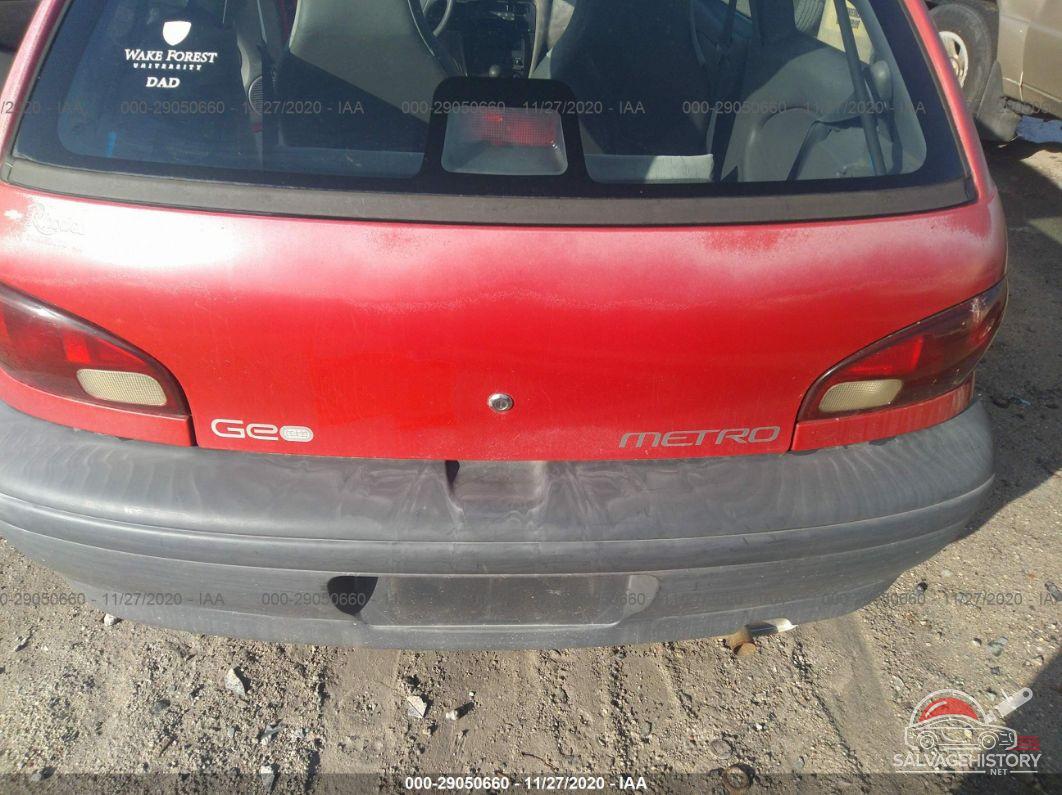 2C1MR2263T6736492 1996 GEO METRO photo no. 9