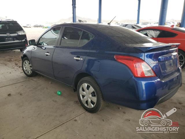 3N1CN7AP9KL867635 2019 NISSAN VERSA photo no. 2