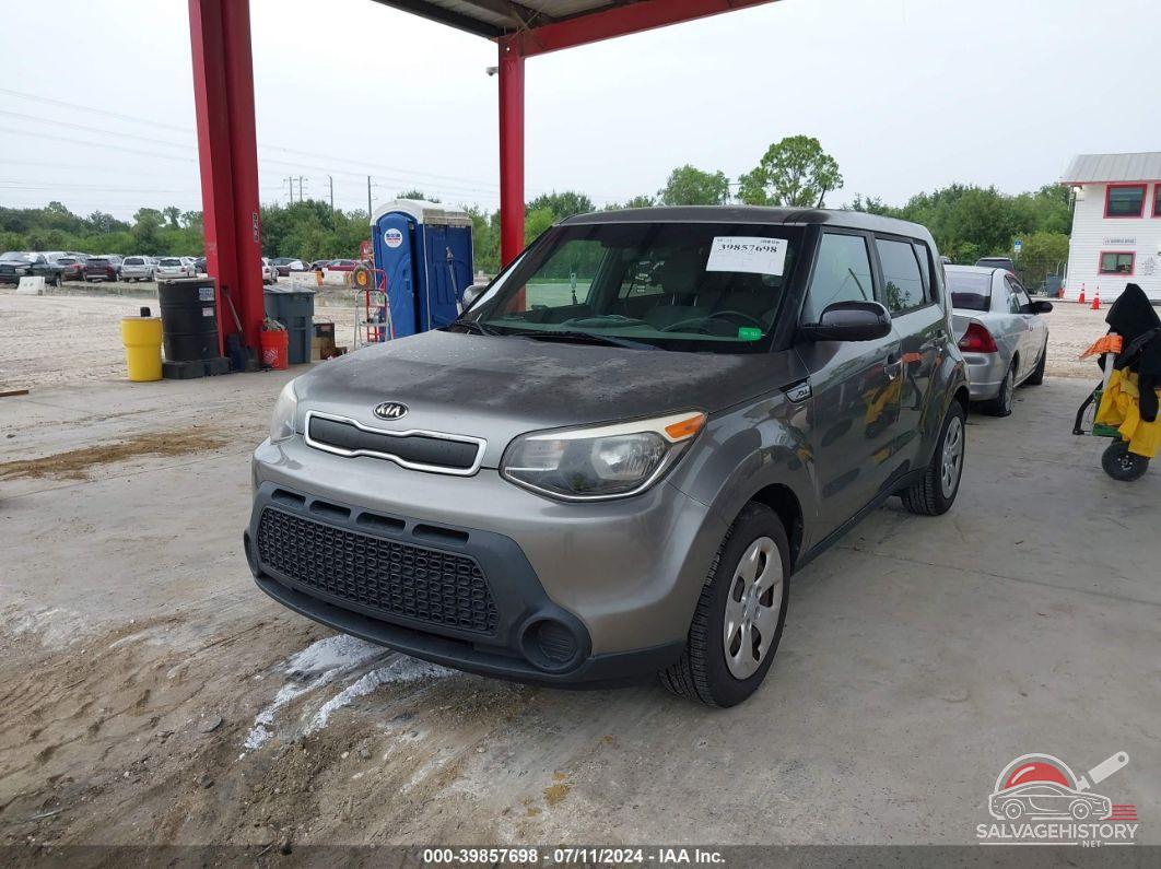 KNDJN2A24F7201787 2015 KIA SOUL photo no. 2