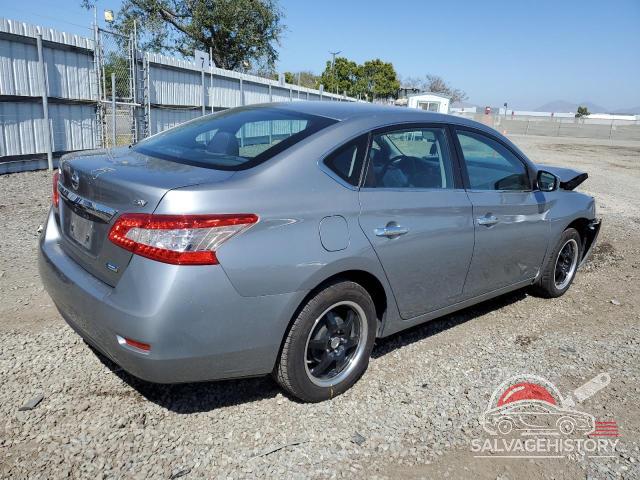 3N1AB7AP3EY238217 2014 NISSAN SENTRA photo no. 3