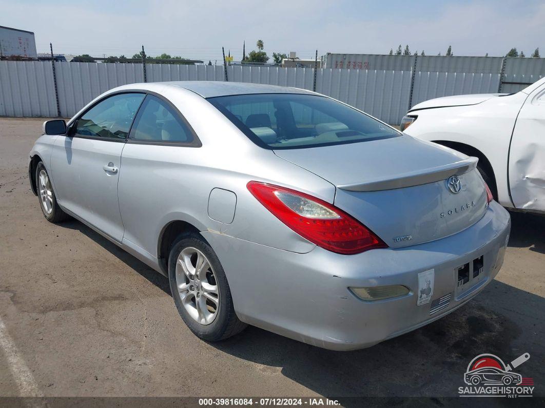 4T1CE30P87U756204 2007 TOYOTA CAMRY SOLARA photo no. 3