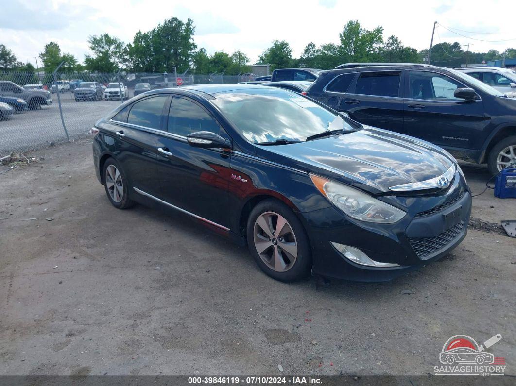 KMHEC4A47BA016386 2011 HYUNDAI SONATA HYBRID photo no. 4