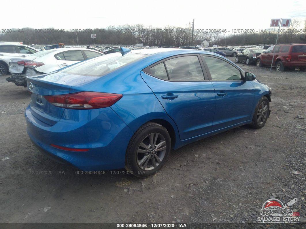 5NPD84LF8HH130852 2017 HYUNDAI ELANTRA photo no. 4