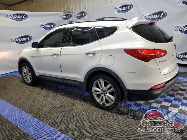 5XYZUDLA3DG113917 2013 HYUNDAI SANTA FE photo no. 2