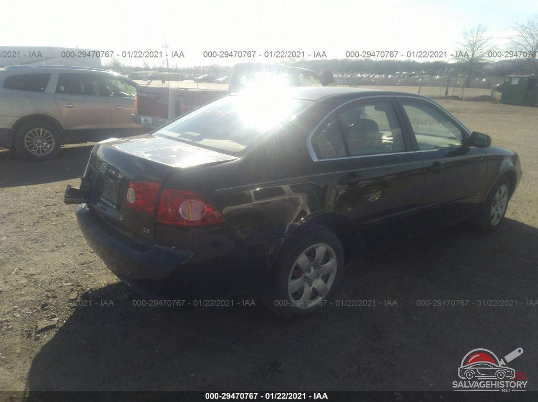 KNAGE123565033002 2006 KIA OPTIMA photo no. 4