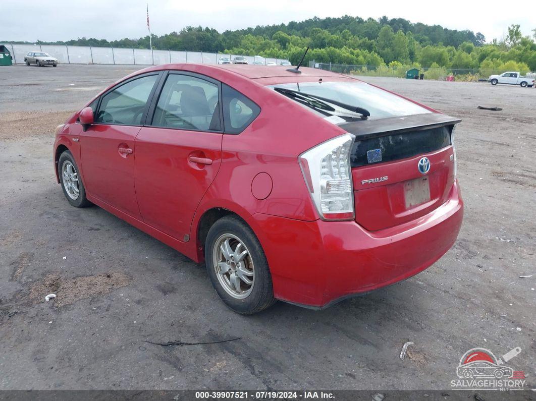 JTDKN3DUXA0120740 2010 TOYOTA PRIUS photo no. 3
