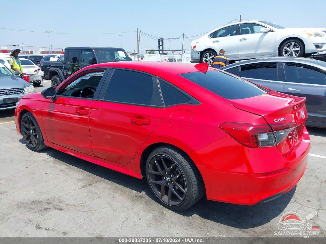 2HGFE2F53NH556866 2022 HONDA CIVIC photo no. 3