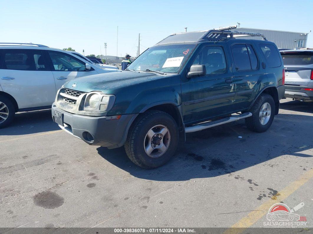 5N1ED28Y92C589336 2002 NISSAN XTERRA photo no. 2
