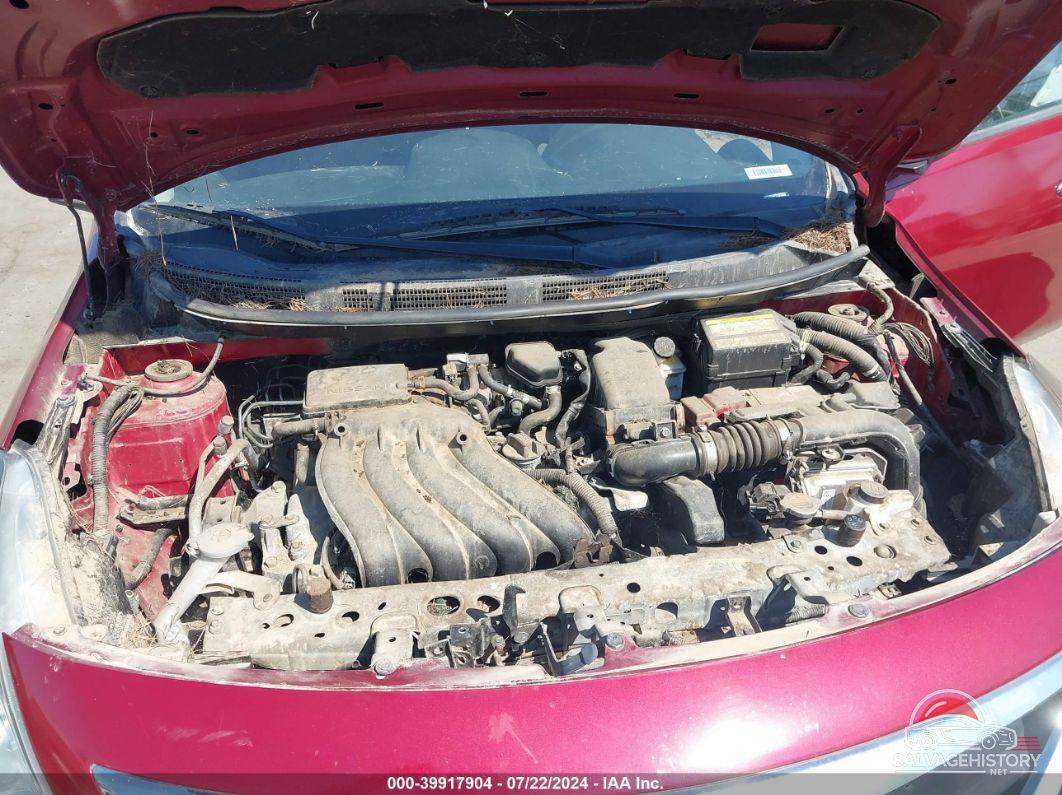 3N1CN7AP2GL818865 2016 NISSAN VERSA photo no. 10