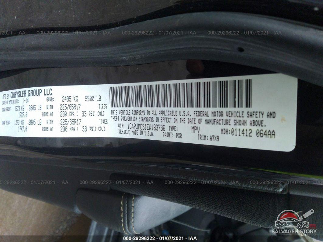 1C4PJMCS1EW183736 2014 JEEP CHEROKEE photo no. 9
