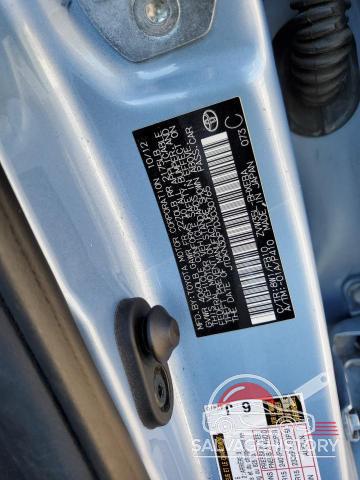 JTDKN3DP7D3030765 2013 TOYOTA PRIUS photo no. 12
