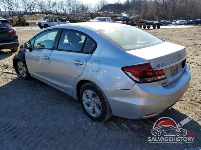 19XFB2F58DE252496 2013 HONDA CIVIC photo no. 2