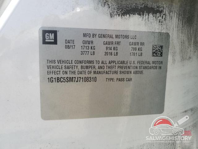 1G1BC5SM7J7108310 2018 CHEVROLET CRUZE photo no. 12