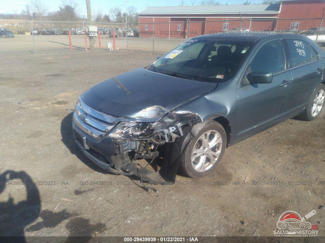3FAHP0HA9CR148816 2012 FORD FUSION photo no. 6