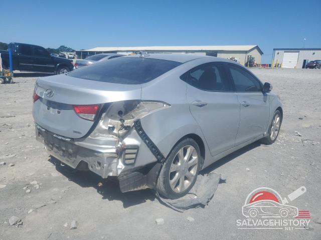 5NPDH4AE3BH018073 2011 HYUNDAI ELANTRA photo no. 3