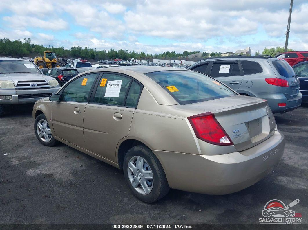 1G8AJ55F57Z110277 2007 SATURN ION photo no. 3