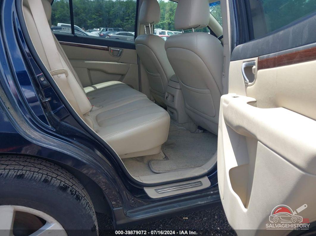 5NMSH13EX7H004551 2007 HYUNDAI SANTA FE photo no. 8